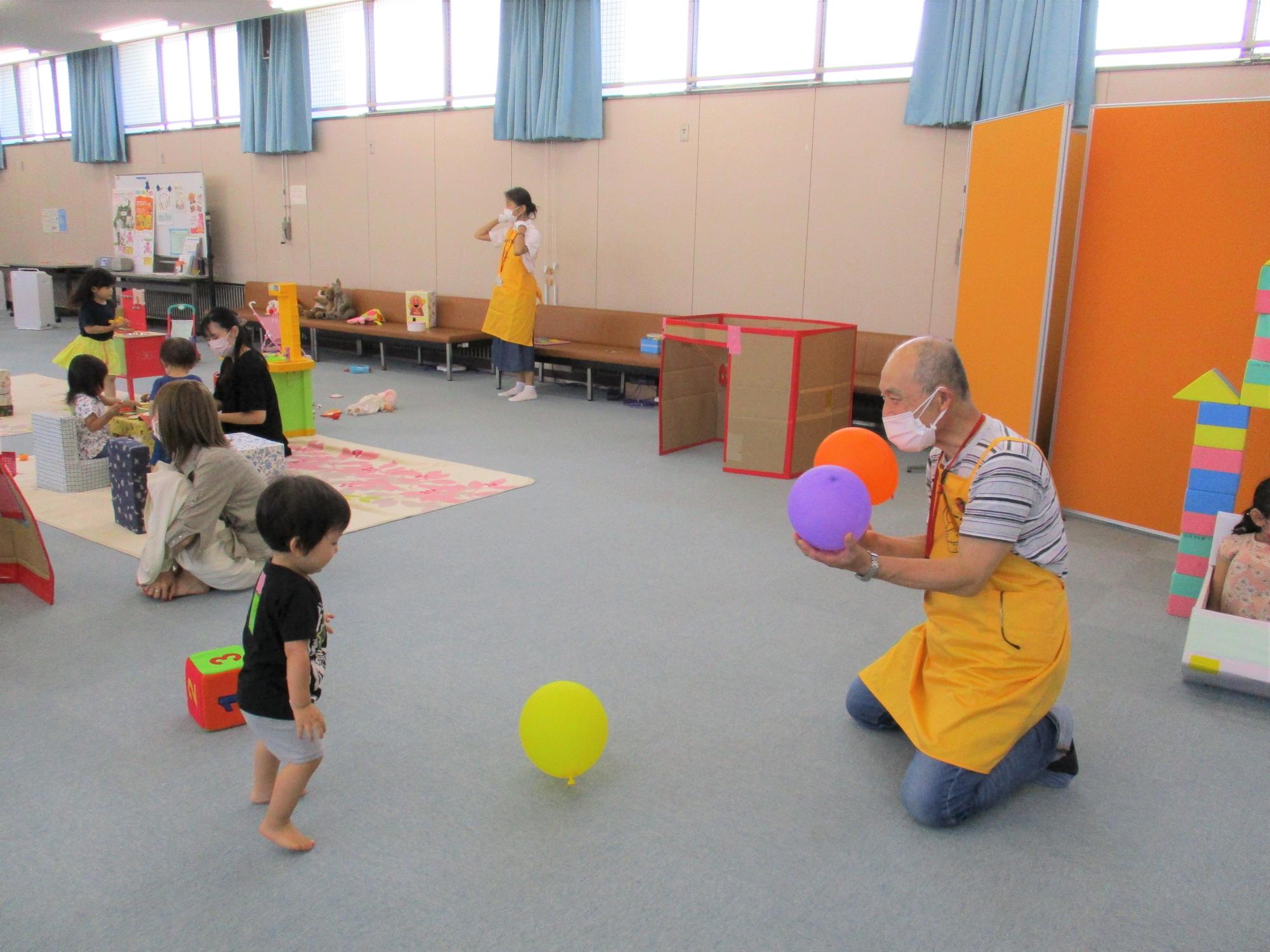 子育てサポーターの様子1