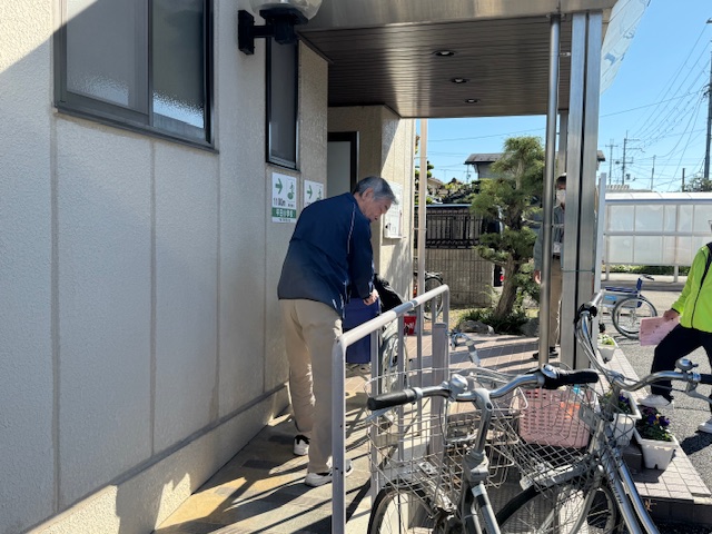 移送訓練の様子