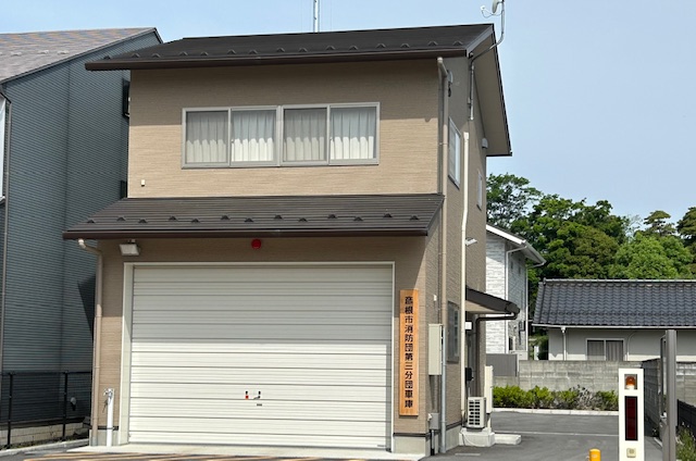 消防団第3分団の外観写真